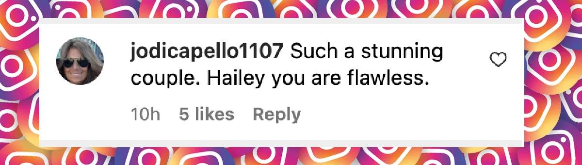 A user comment on Josh Allen and Hailee Steinfeld, dated February 7, 2025 | Source: Instagram/entertainmenttonight