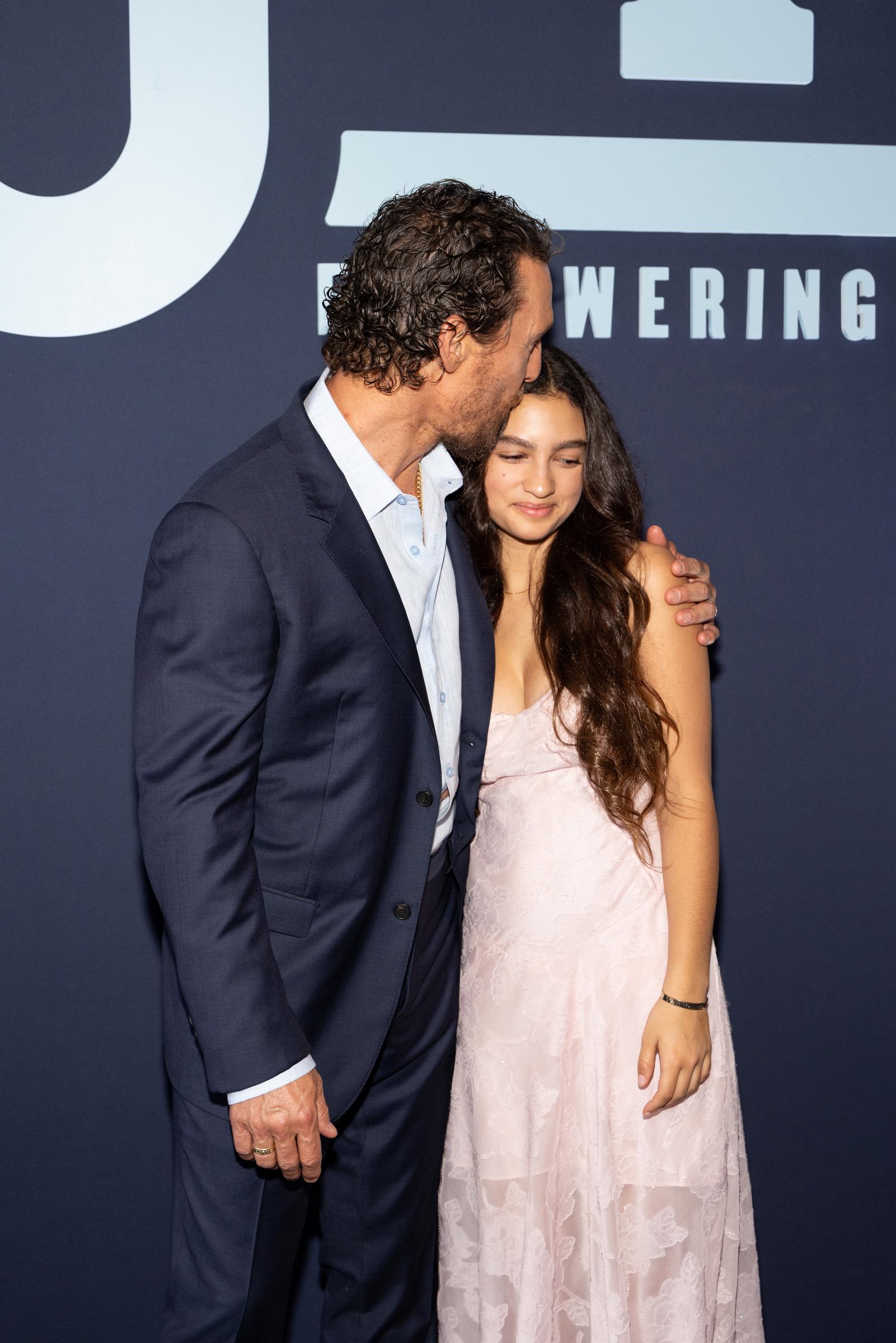 Matthew and Vida McConaughey attend the 12th Annual Mack, Jack & McConaughey Gala at ACL Live in Austin, Texas, on April 25, 2024 | Source: Getty Images