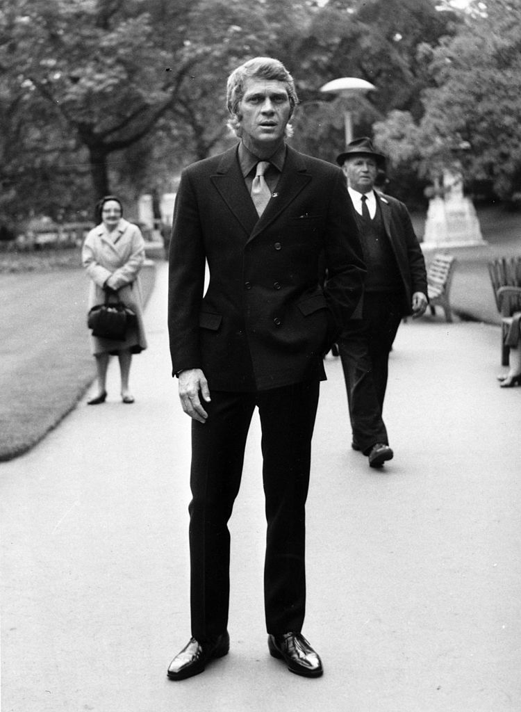 Le comédien Steve McQueen en juin 1969 à Londres. l Source : Getty Images Le comédien Steve McQueen en juin 1969 à Londres. l Source : Getty Images