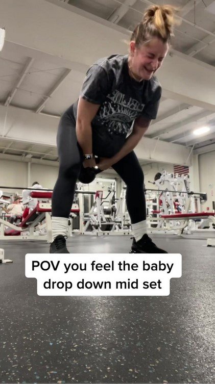 Picture of Jaime during her workout session | Source: tiktok/weirdjaime