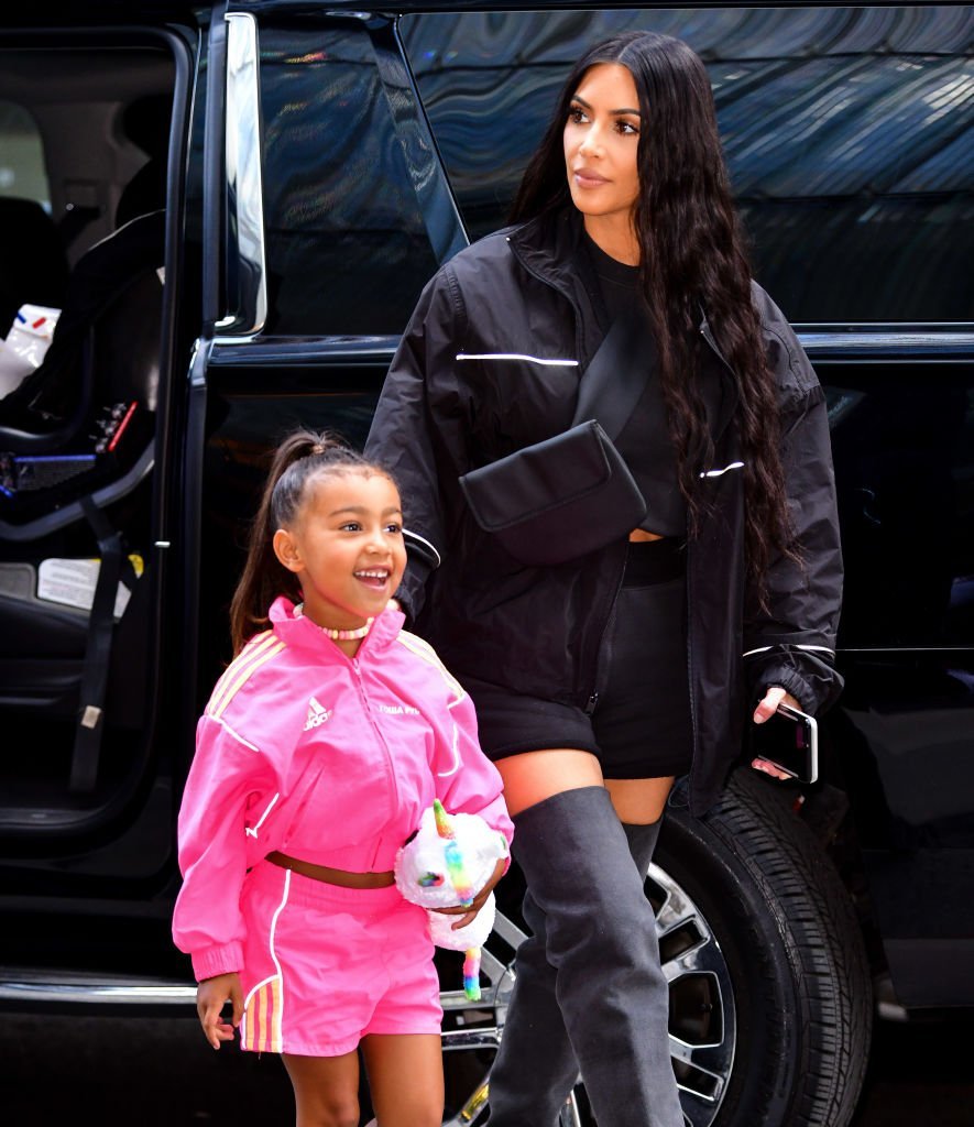 North West and Kim Kardashian seen on the streets of Manhattan in New York City | Photo: Getty Images