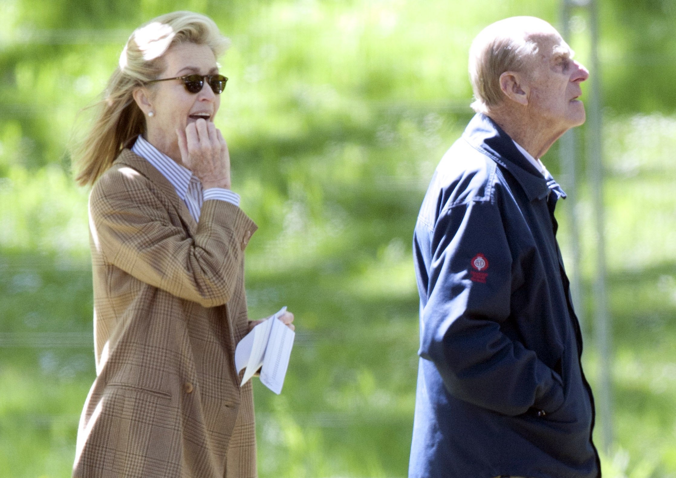 Lady Penny Romsey y el Príncipe Philip en mayo de 2012. | Foto: Getty Images