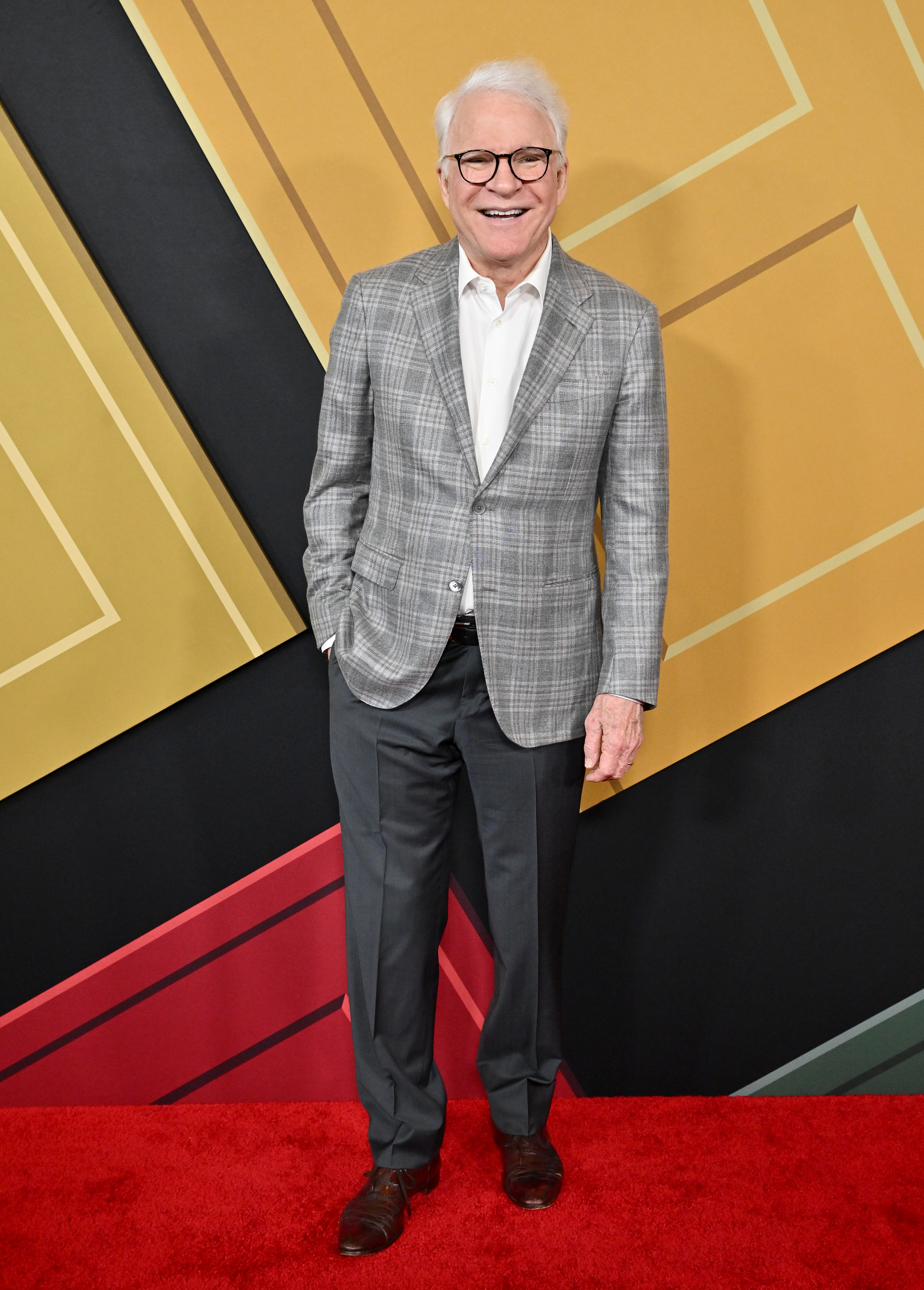 Steve Martin attends the premiere of "Only Murders In The Building" Season 2 at DGA Theater Complex in Los Angeles, California, on June 27, 2022. | Source: Getty Images
