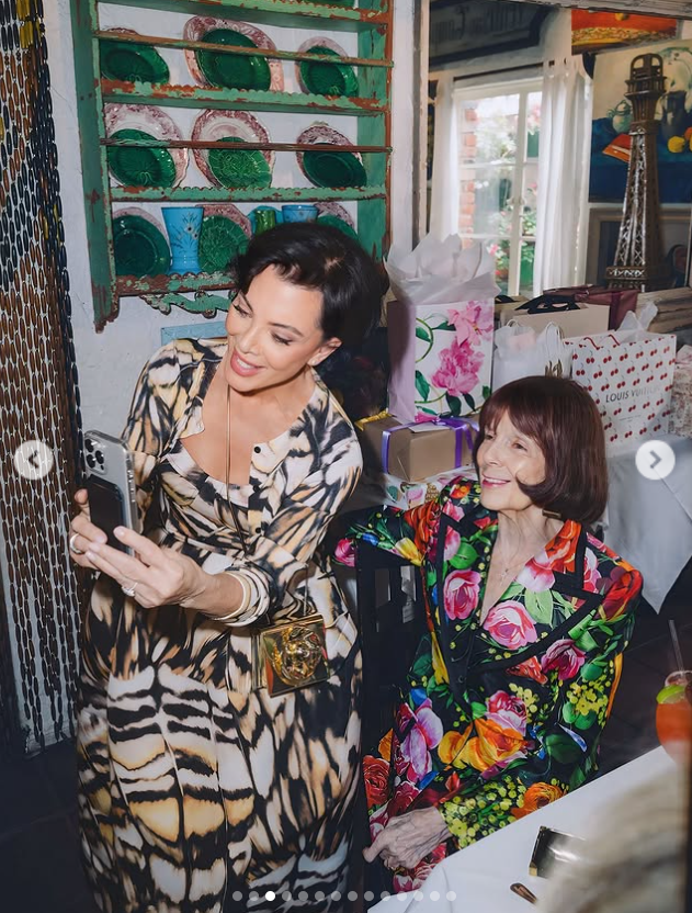 Kris Jenner takes photo with her mom, Mary Jo Shannon, from a post dated August 5, 2025 | Source: Instagram/krisjenner