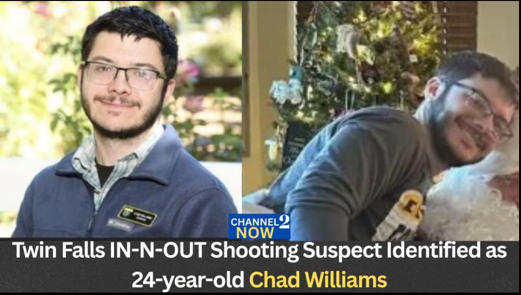 The Twin Falls In-N-Out Burger had been open for just eight days when authorities said Chad Williams opened fire in the restaurant's drive-thru and parking lot. Investigators continue working to establish a motive. | Source: Facebook/News For Black Community