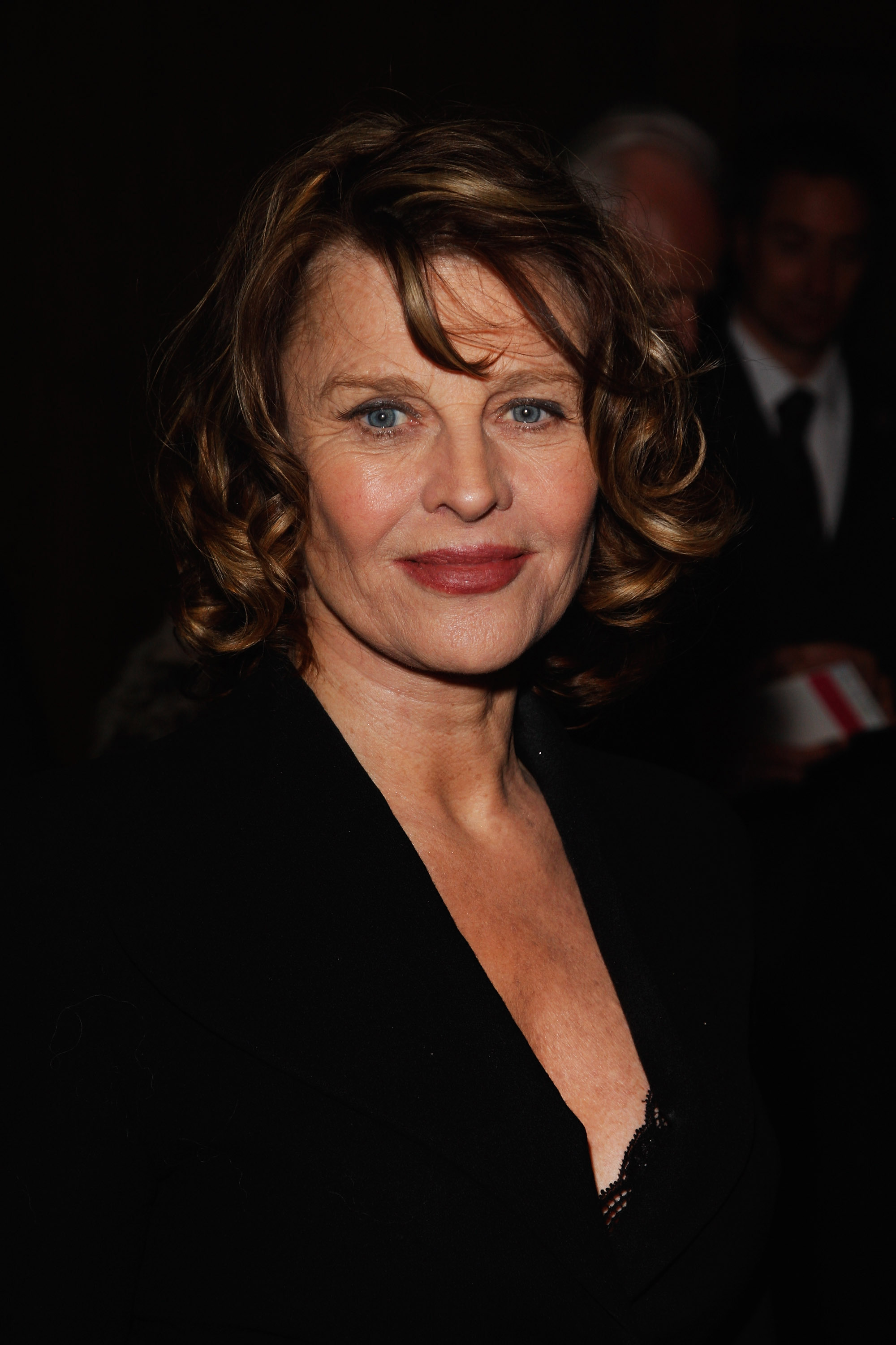 Christie attends the after-party for the Orange British Academy Film Awards at London’s Grosvenor House Hotel on 10 February 2008. Elegant in a classic black ensemble, Christie appears poised and radiant as she joins fellow stars to celebrate British cinema on one of its biggest nights.