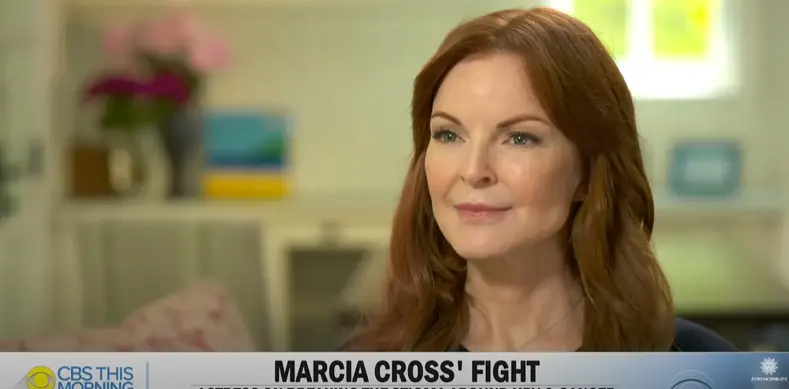Marcia Cross opening up about her journey with anal cancer. | Source: YouTube/CBS Mornings