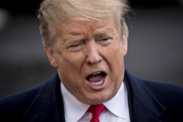  Donald Trump speaking to members of the media in Washington, D.C. | Photo: Getty Images.