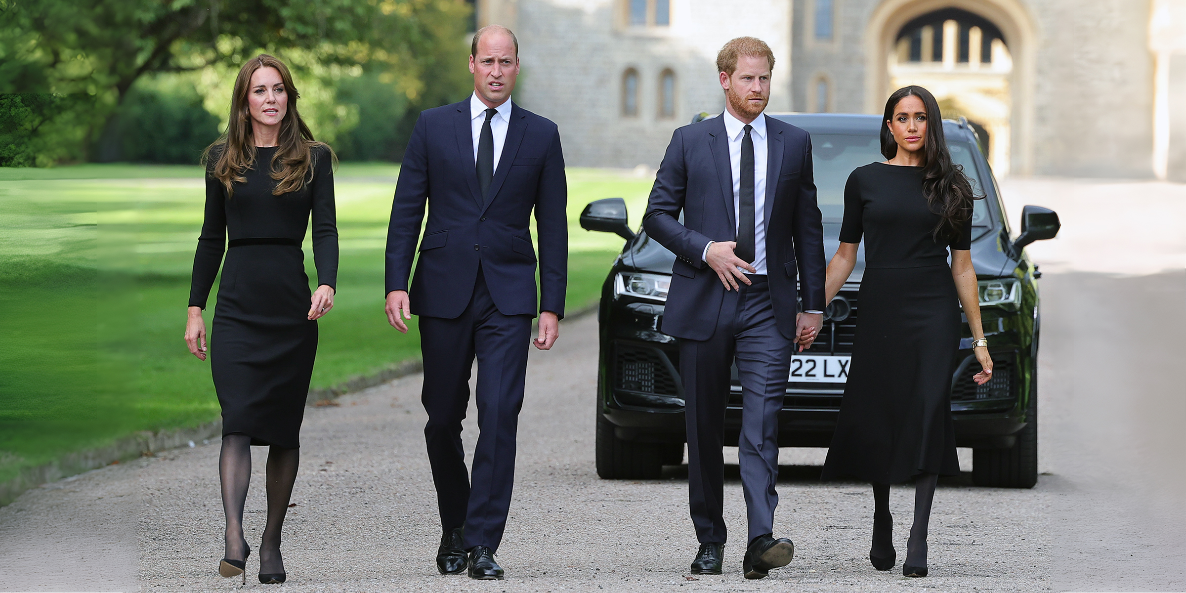 Princess Kate, Prince William, Prince Harry, and Duchess Meghan | Source: Getty Images