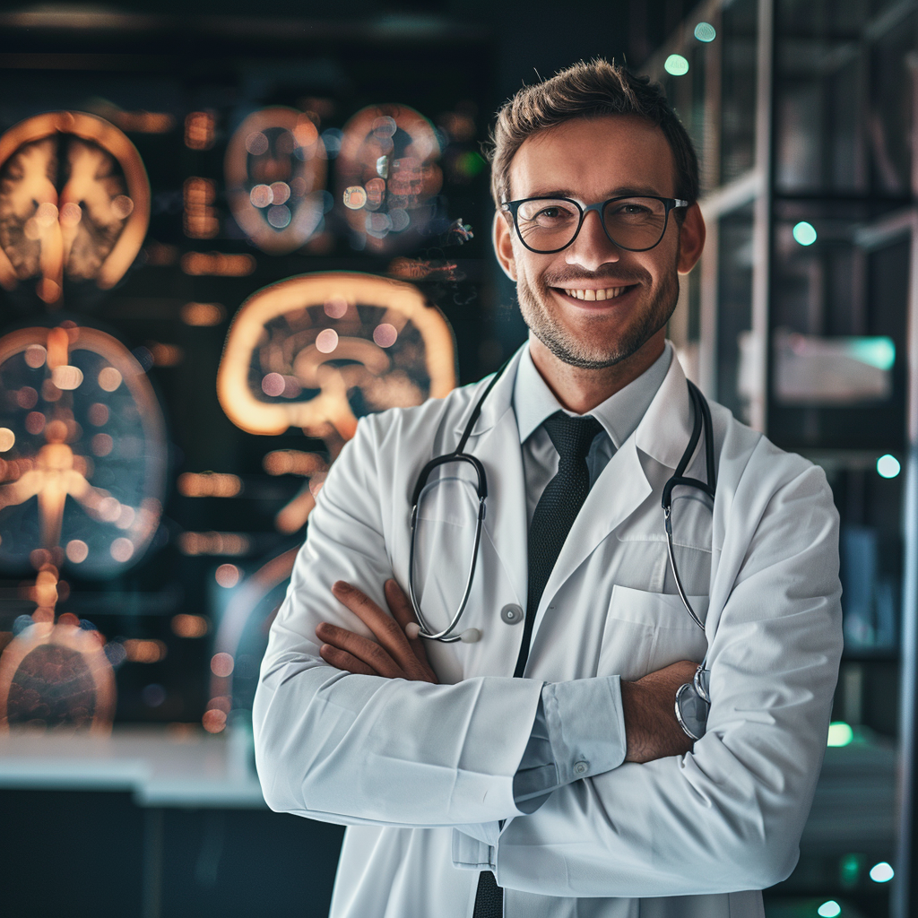 A doctor with his arms crossed | Source: Midjourney