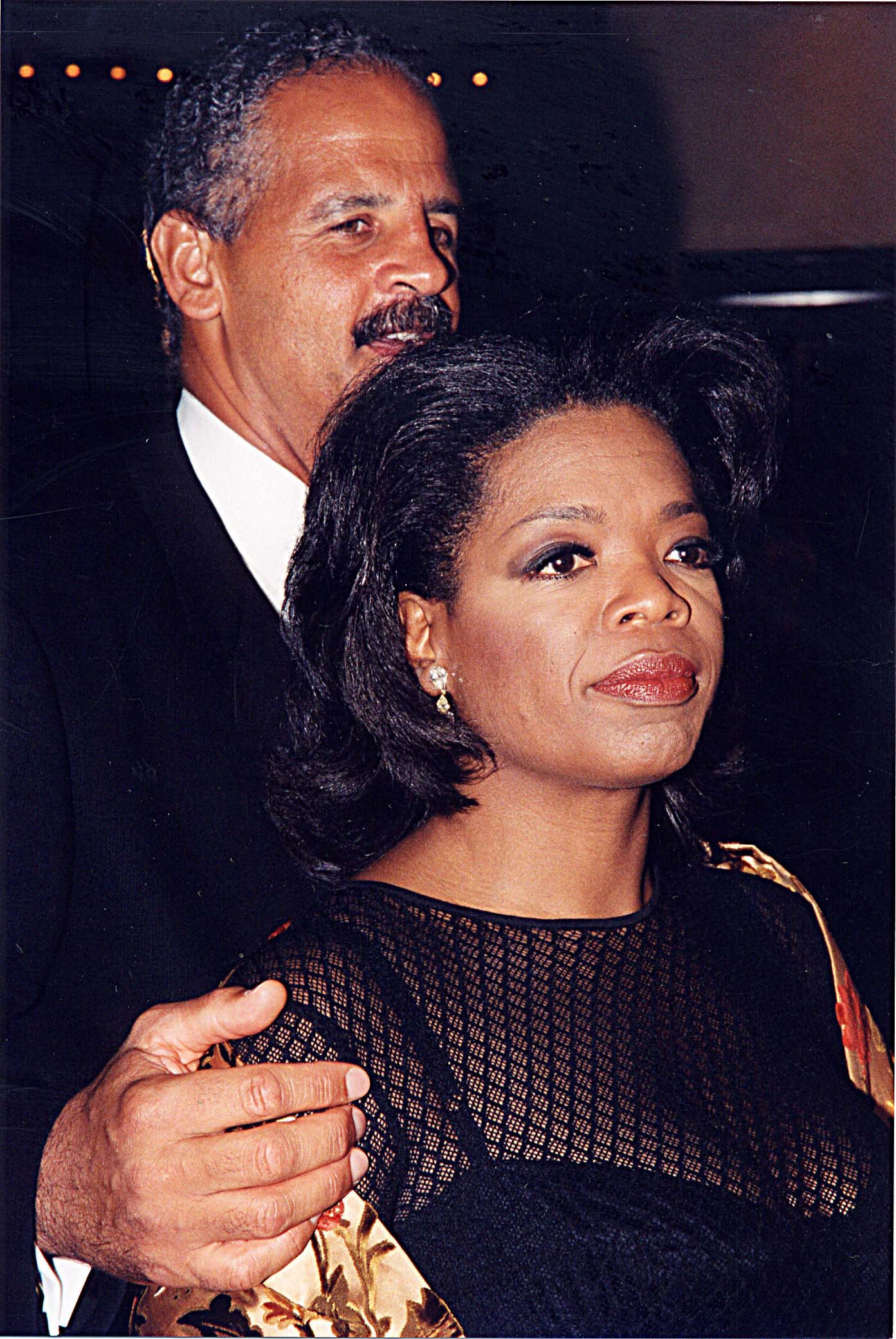 Stedman Graham y Oprah Winfrey en Nueva York en 1998. | Foto: Getty Images