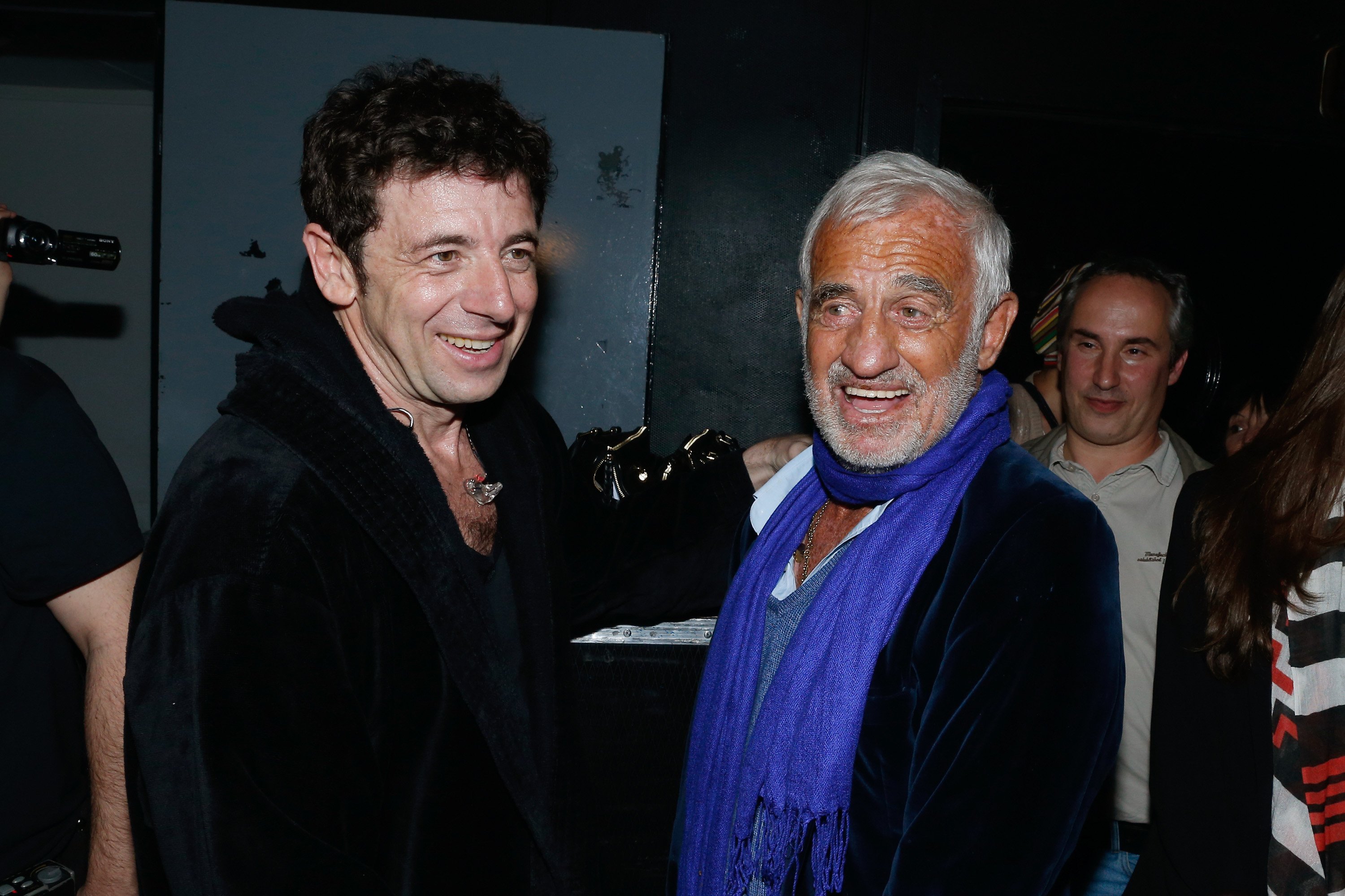 Jean-Paul Belmondo et Patrick Bruel | photo : Getty Images