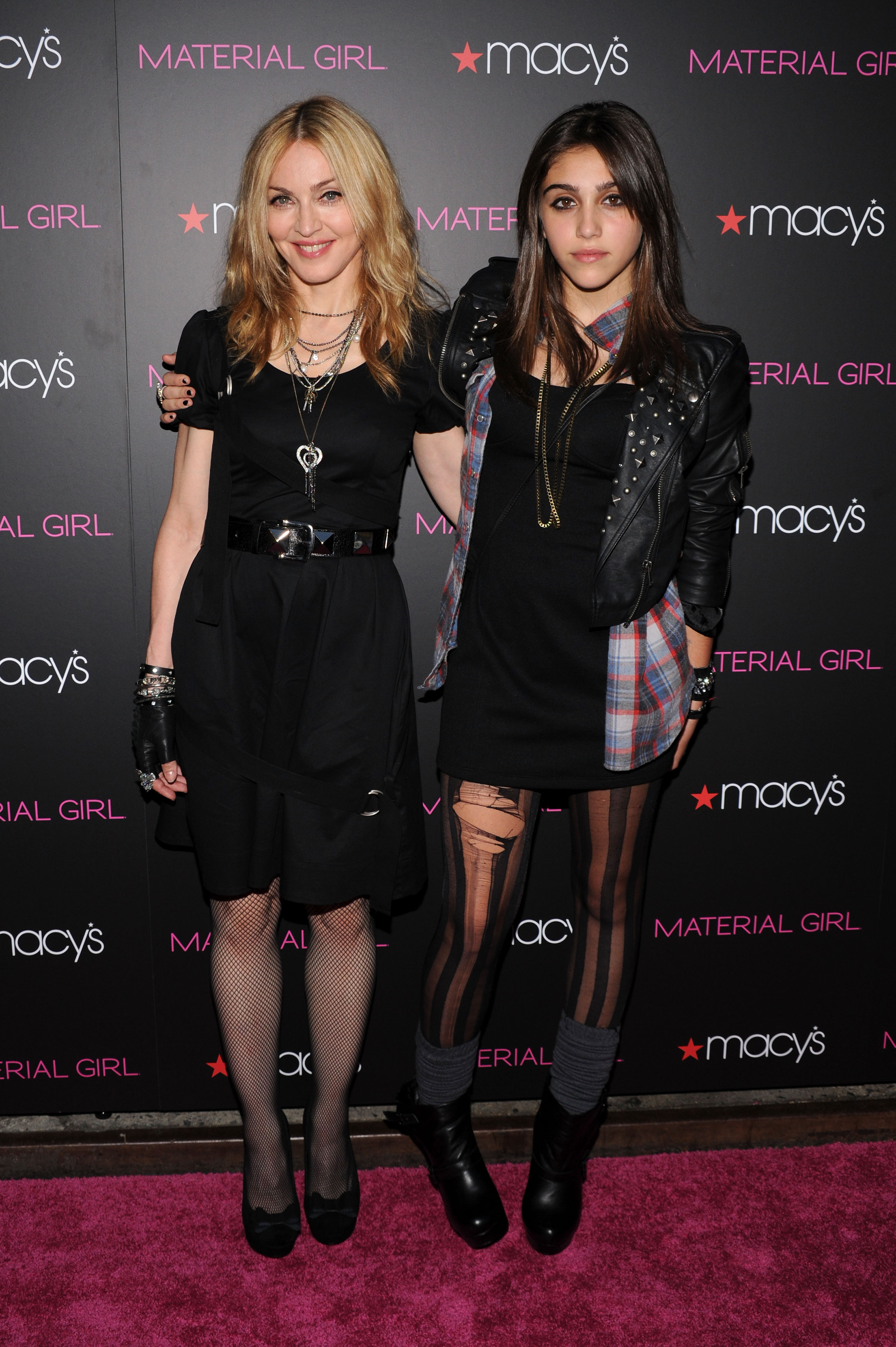 Madonna and Lourdes "Lola" Leon on September 22, 2010 in New York City | Source: Getty Images