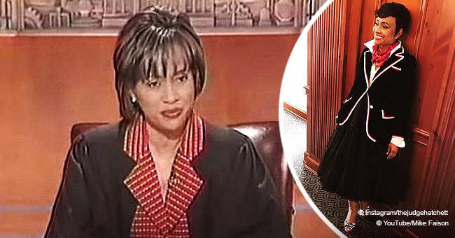 Glenda Hatchett of &lsquo;Judge Hatchett&rsquo; Poses in Fluffy Skirt and Elegant