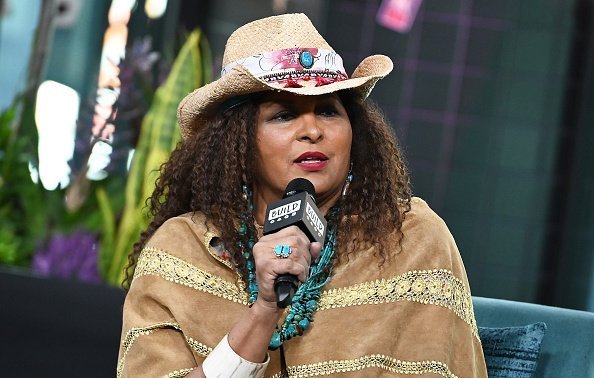 Actress Pam Grier visits Build Series to discuss subscription video-on-demand service BrownSugar.com at Build Studio in New York City | Photo: Getty Images
