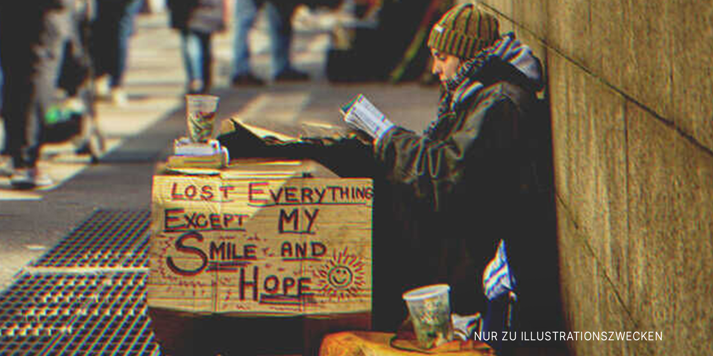 Ein Obdachloser | Quelle: Shutterstock