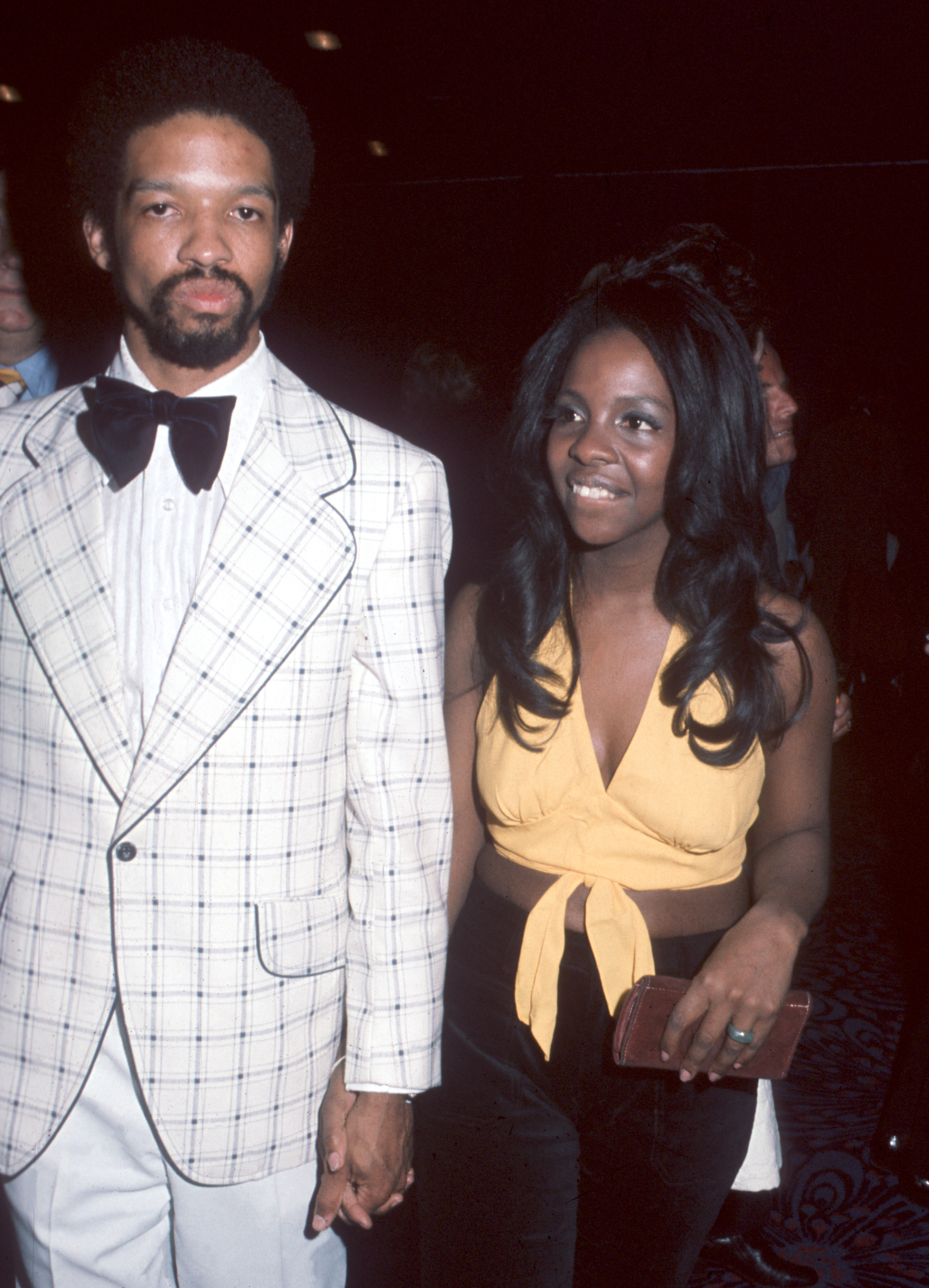 Gladys Knight and her then-husband Barry Hankerson at an event, circa 1975, in Los Angeles, California | Source: Getty Images
