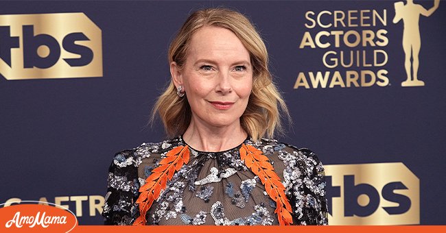 Amy Ryan at the 28th Annual Screen Actors Guild Awards at Barker Hangar on February 27, 2022, in Santa Monica, California.  | Source: Getty Images