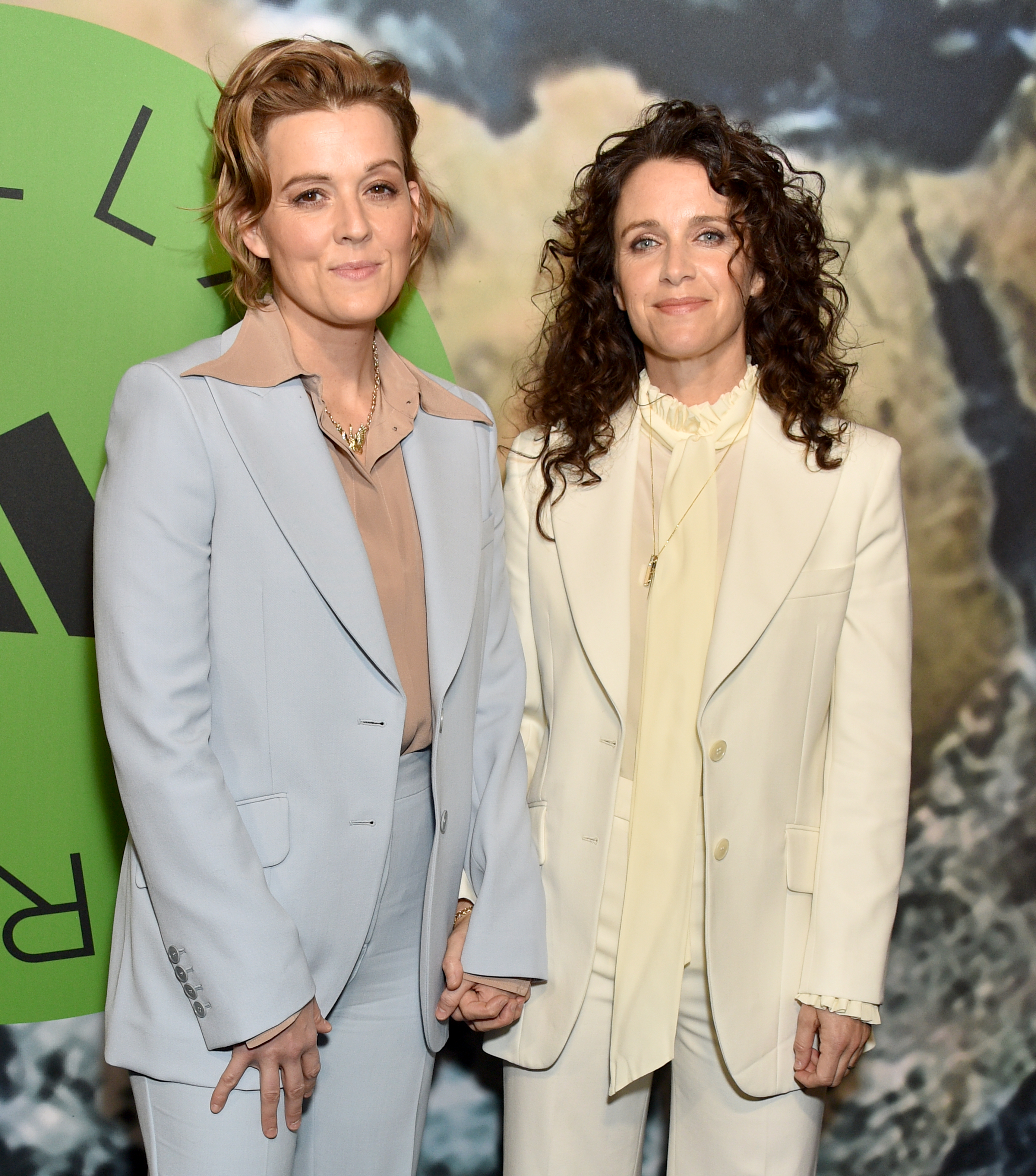 Brandi Carlile and Catherine Shepherd at the Stella McCartney X Adidas Party on February 2, 2023, in Los Angeles, California. | Source: Getty Images