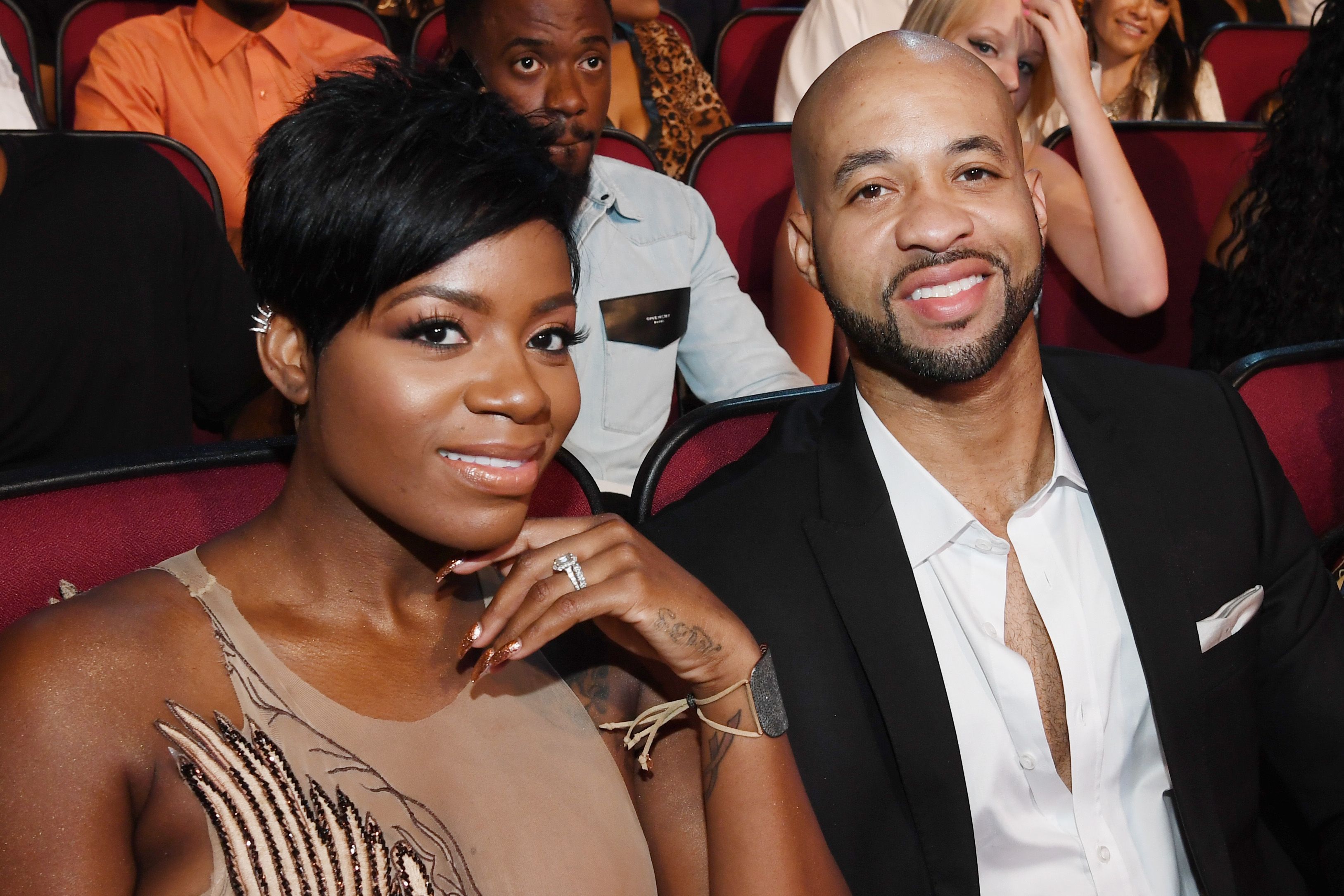 Singer Fantasia Barrino and her husband Kendall Taylor at the 2016 BET Awards at the Microsoft Theater on June 26, 2016 | Photo: Getty Images