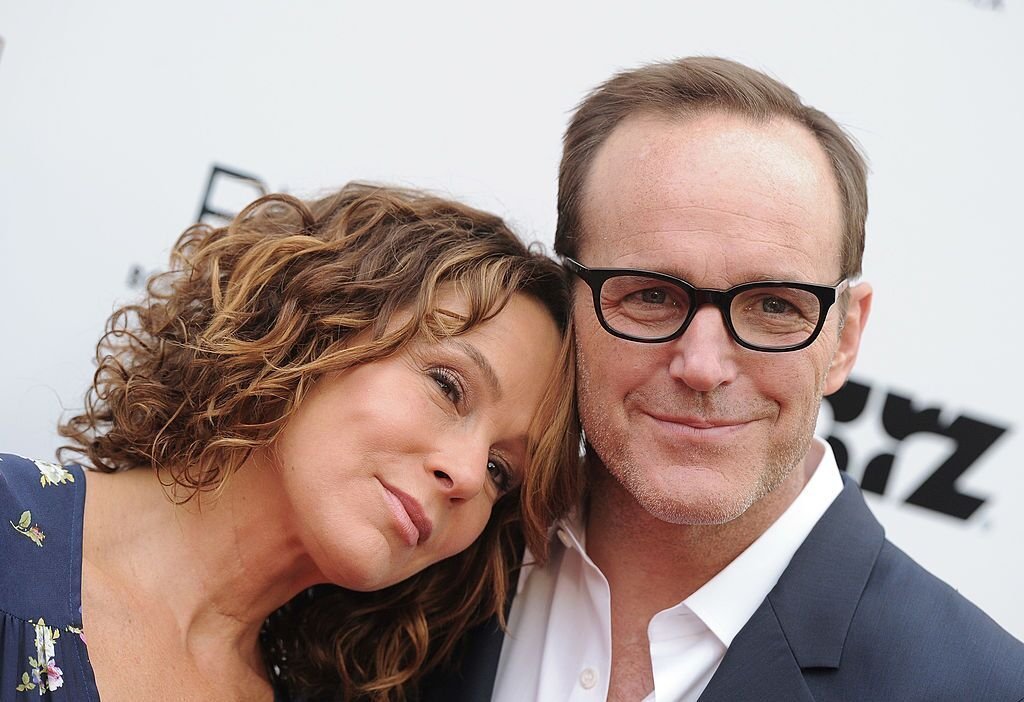 Jennifer Grey and Clark Gregg at the Los Angeles premiere of 'Trust Me' in 2014 in Hollywood | SOurce: Getty Images