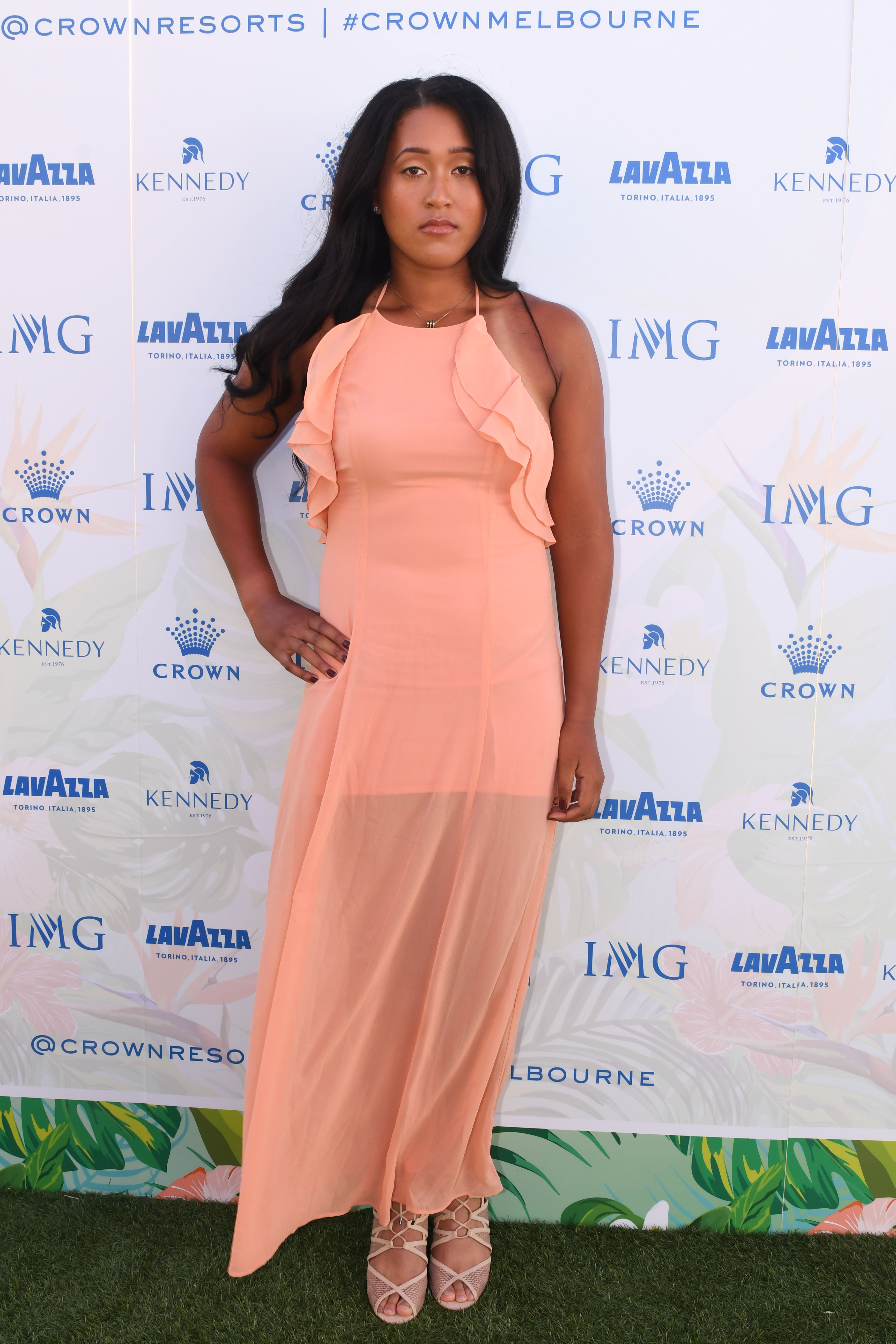 Naomi Osaka at the Australian Open party in Melbourne on January 15, 2017. | Source: Getty Images