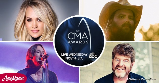 Mac McAnally, Carrie Underwood, and Chris Stapleton got on the list of CMA winners this year
