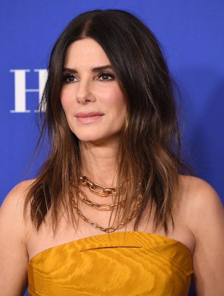 Sandra Bullock pictured in the press room at the 77th Annual Golden Globe Awards, 2020. | Photo: Getty Images