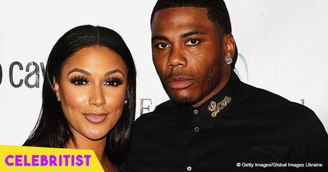 Nelly shows passion to his longtime girlfriend in beige skimpy dress in recent photos