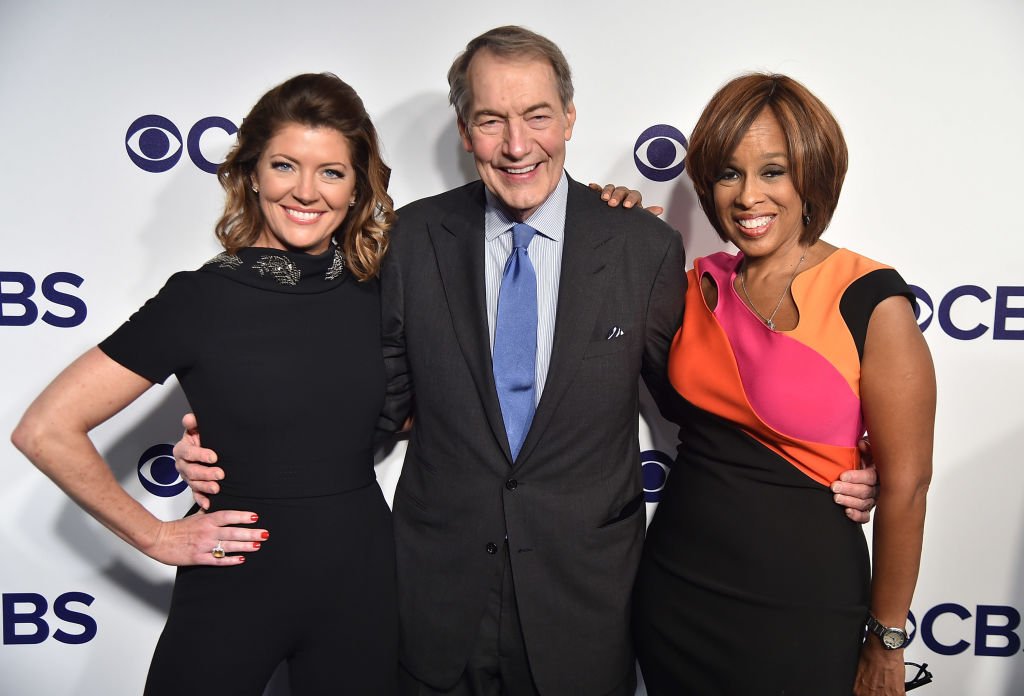 Norah O'Donnell, Charlie Rose and Gayle King attend the 2017 CBS Upfront on May 17, 2017. | Photo: GettyImages