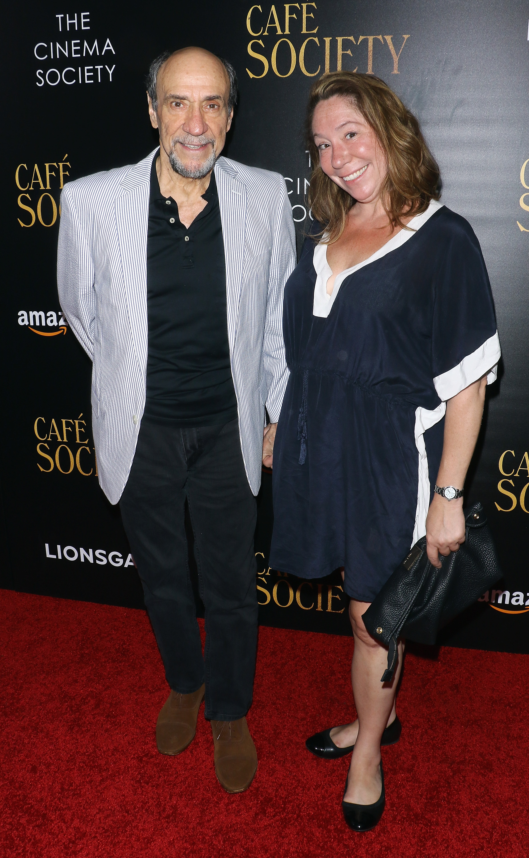 F. Murray Abraham and Kate Hannan attend the New York premiere of "Cafe Society" hosted by Amazon & Lionsgate with The Cinema Society at Paris Theatre on July 13, 2016, in New York City. | Source: Getty Images