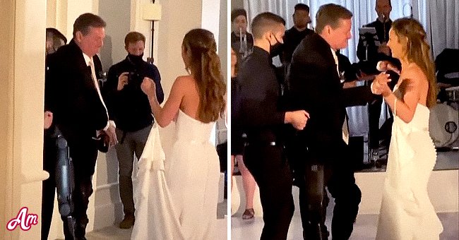 Indycar's Paralyzed Sam Schmidt Walks and Dances at Daughter's Wedding ...