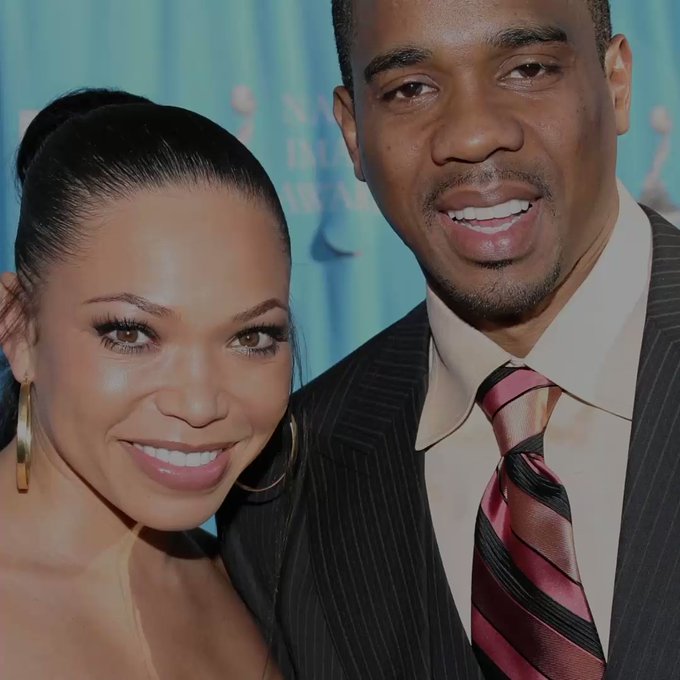 Duane Martin and his ex wife Tisha Campbell | Twitter: @BET
