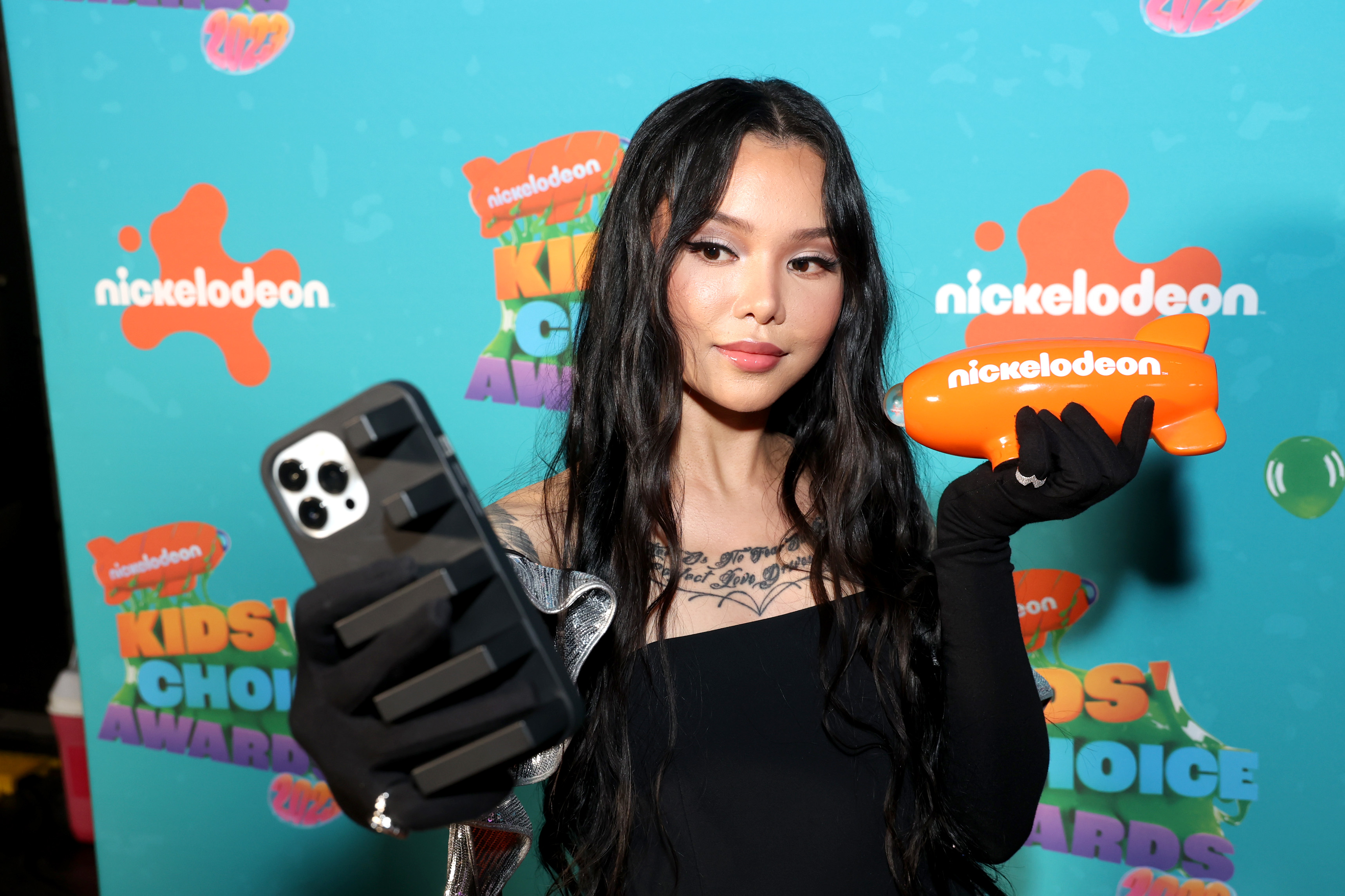 Bella Poarch attends the 2023 Nickelodeon Kids' Choice Awards at Microsoft Theater, on March 4, 2023, in Los Angeles, California. | Source: Getty Images
