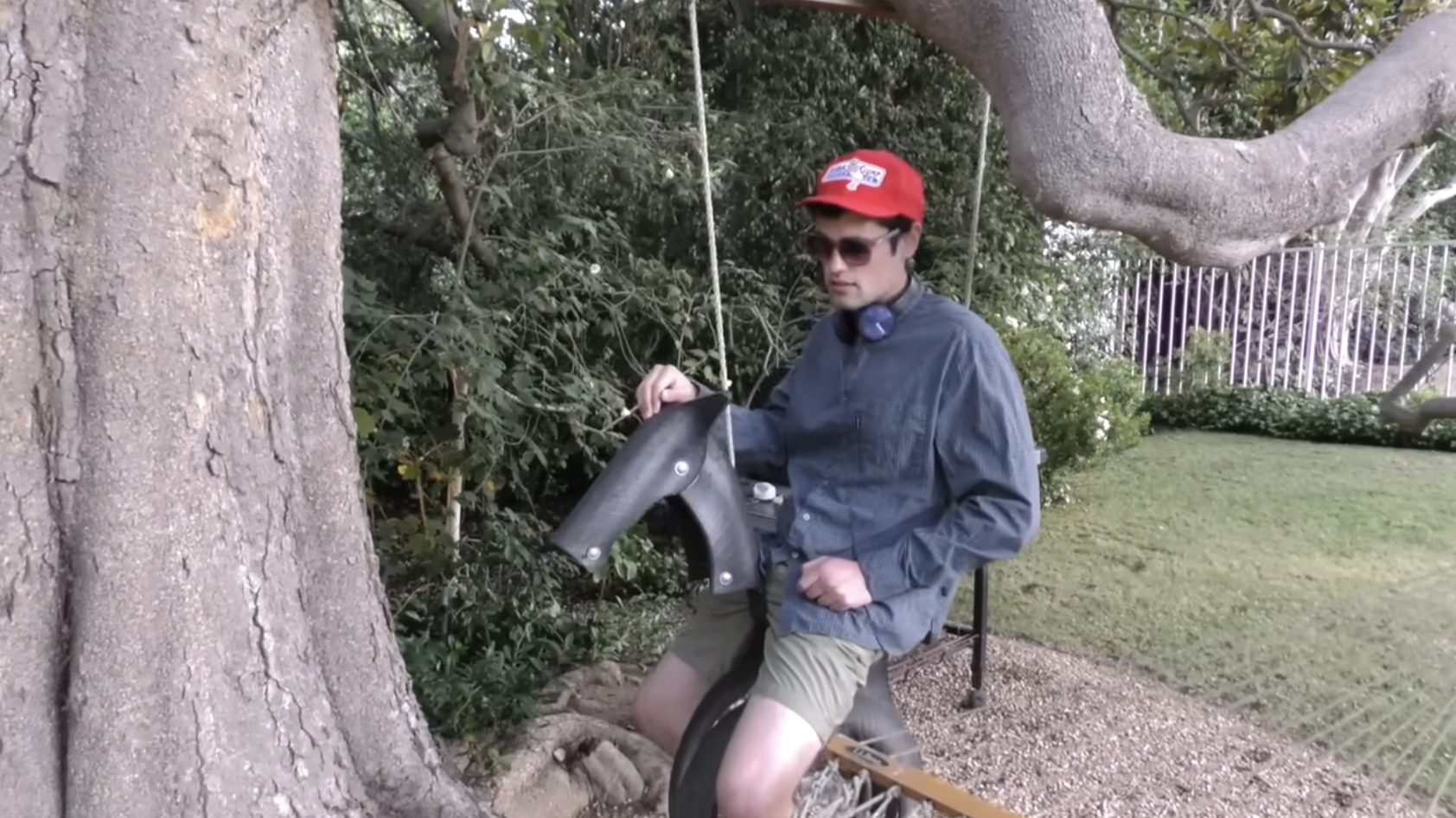 Screenshot from resurfaced video of Nick Reiner dated Sep 14, 2016 | Source: youtube.com/@nickreiner7854