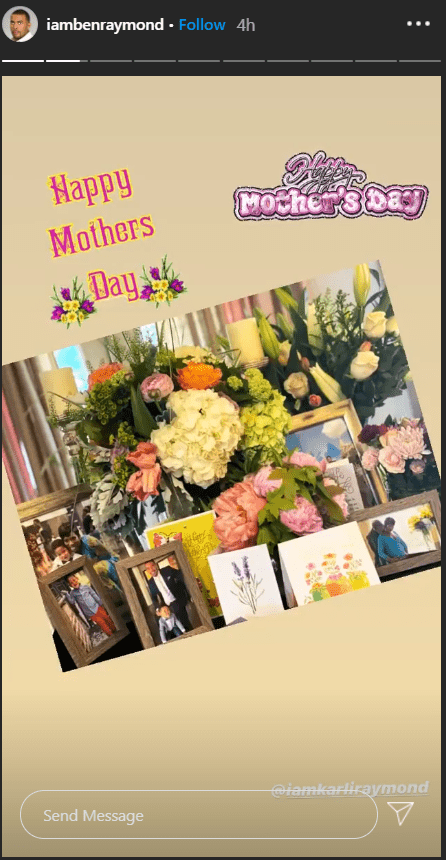  Ben Raymond's Mother's Day tribute for Karli | Source: Instagram/iambenraymond