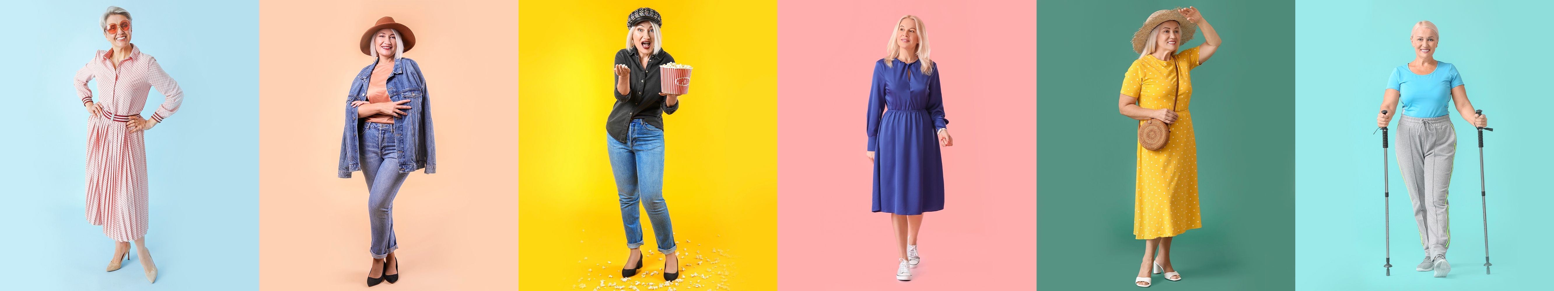 A group of stylish older women | Source: Shutterstock
