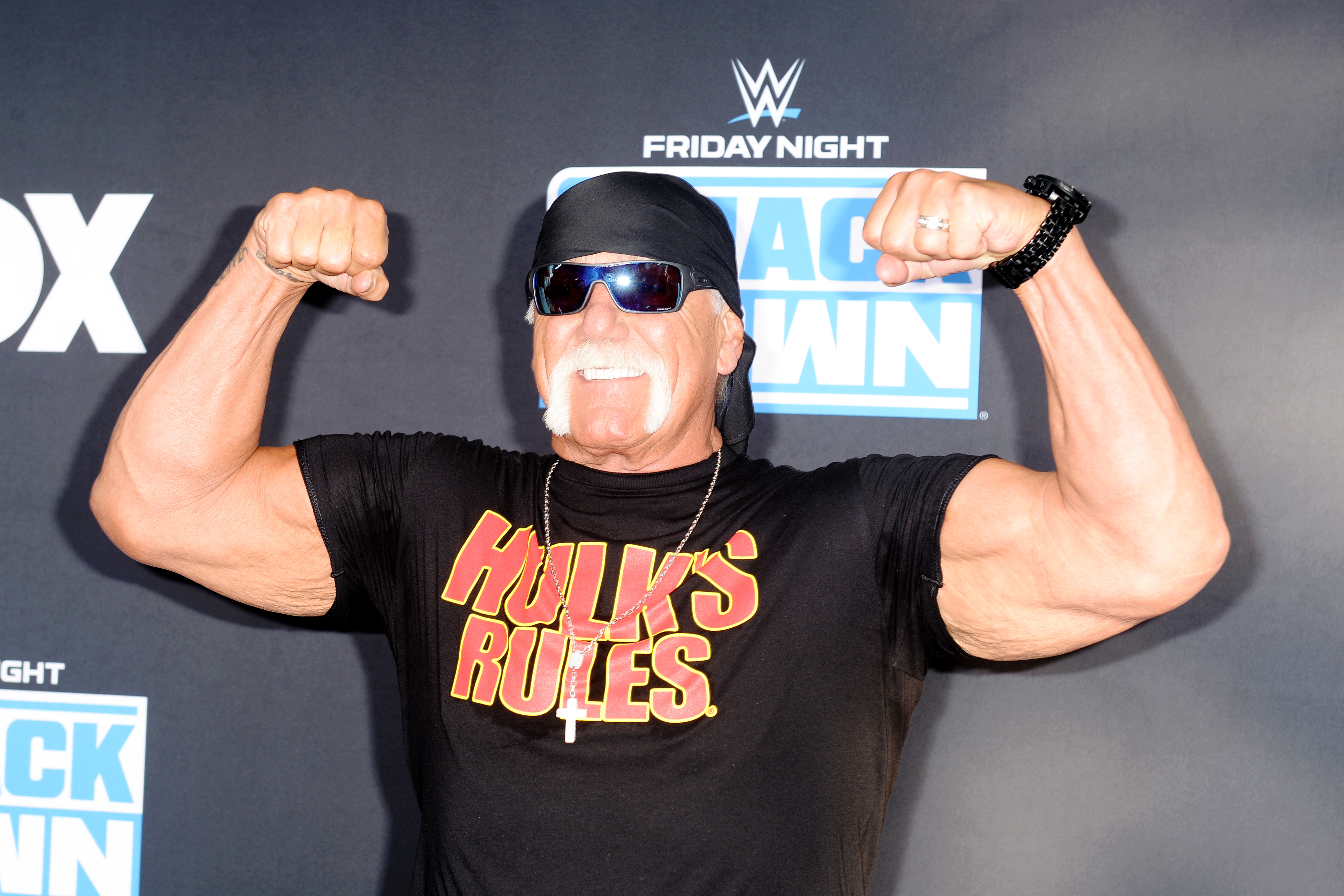 Hulk Hogan at the WWE 20th Anniversary Celebration Marking Premiere in Los Angeles, California on October 4, 2019 | Source: Getty Images