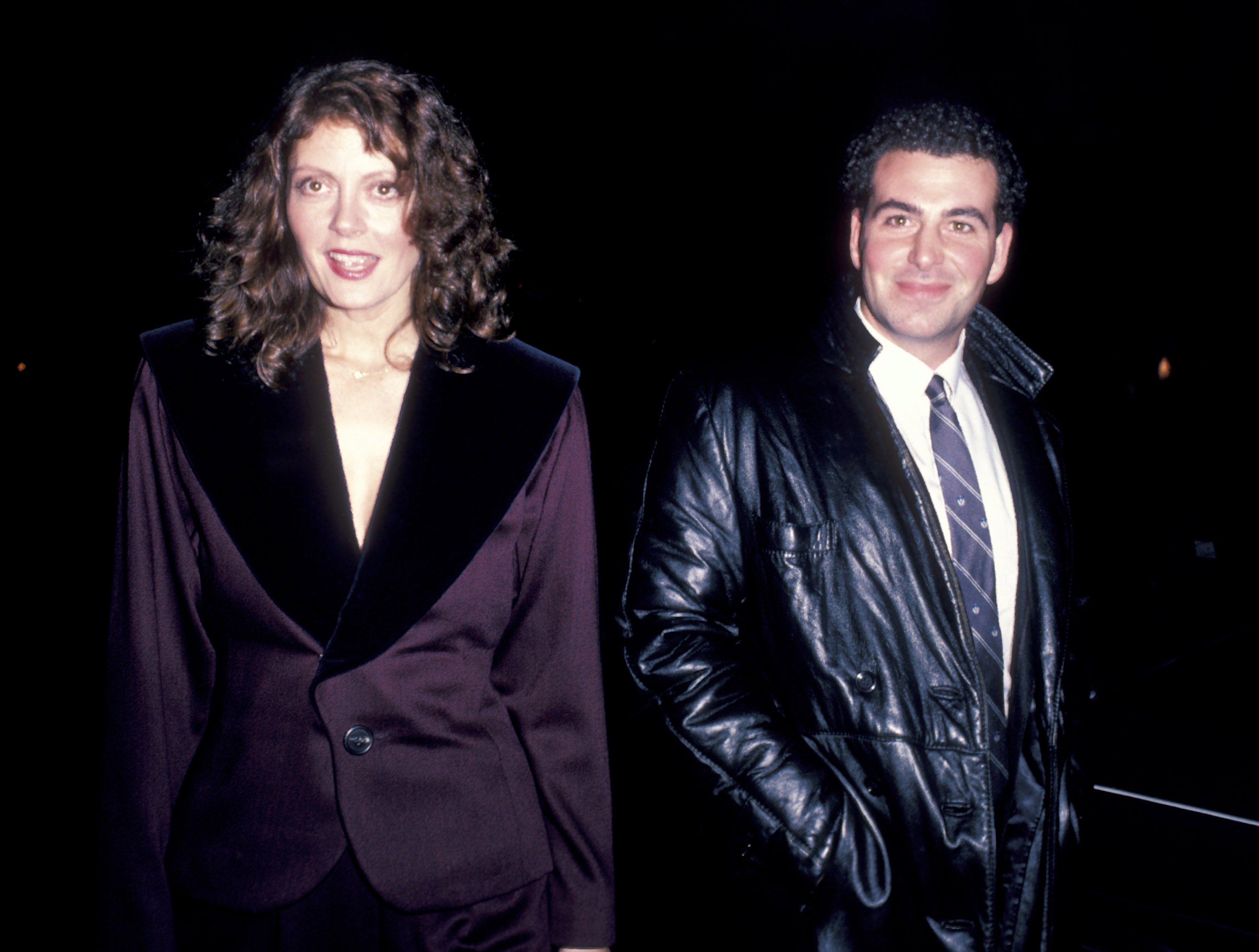 Susan Sarandon and Chris Sarandon at the premiere party for film "White Nights," circa 1985 | Source: Getty Images 