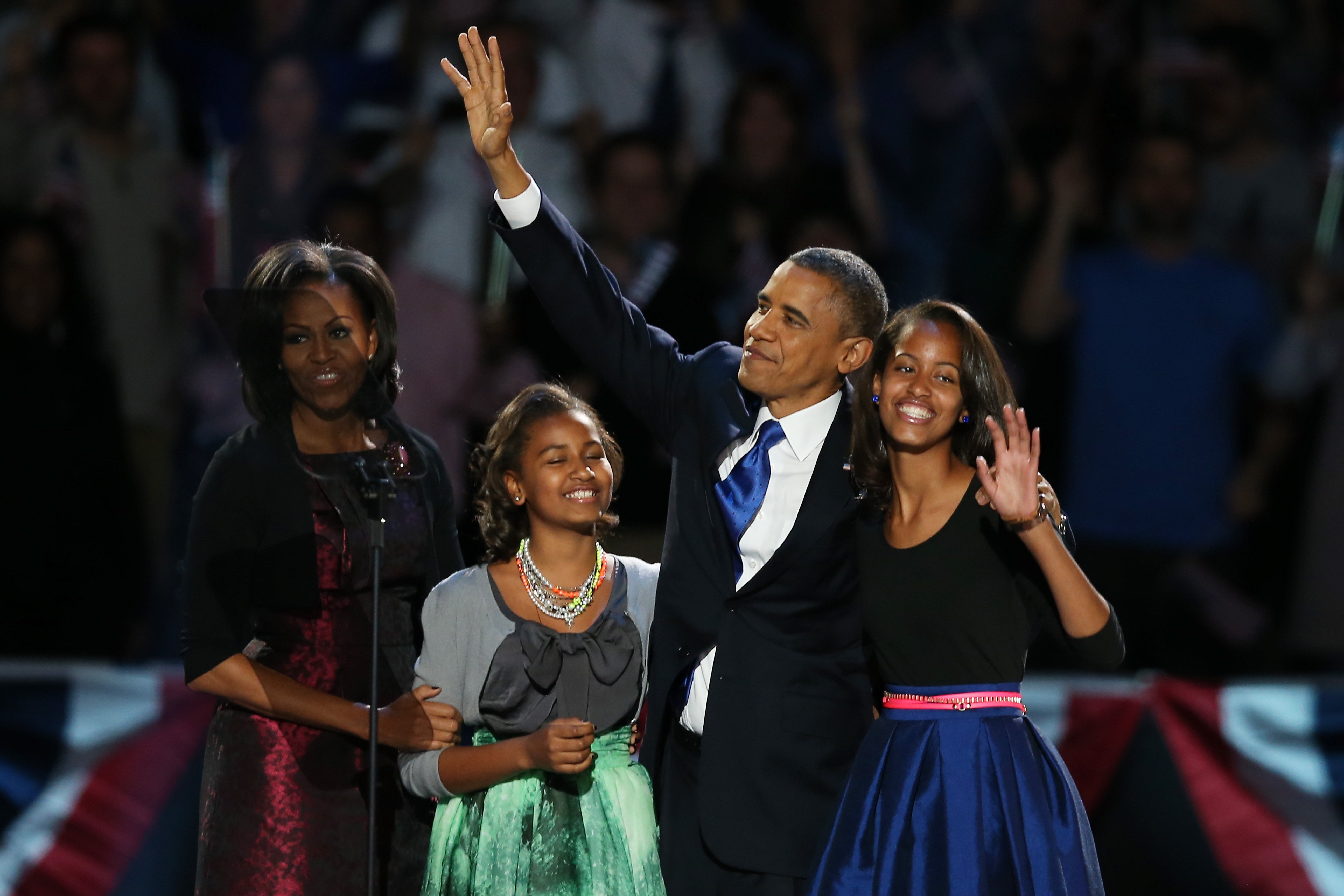 The Obamas. | Source: Getty Images