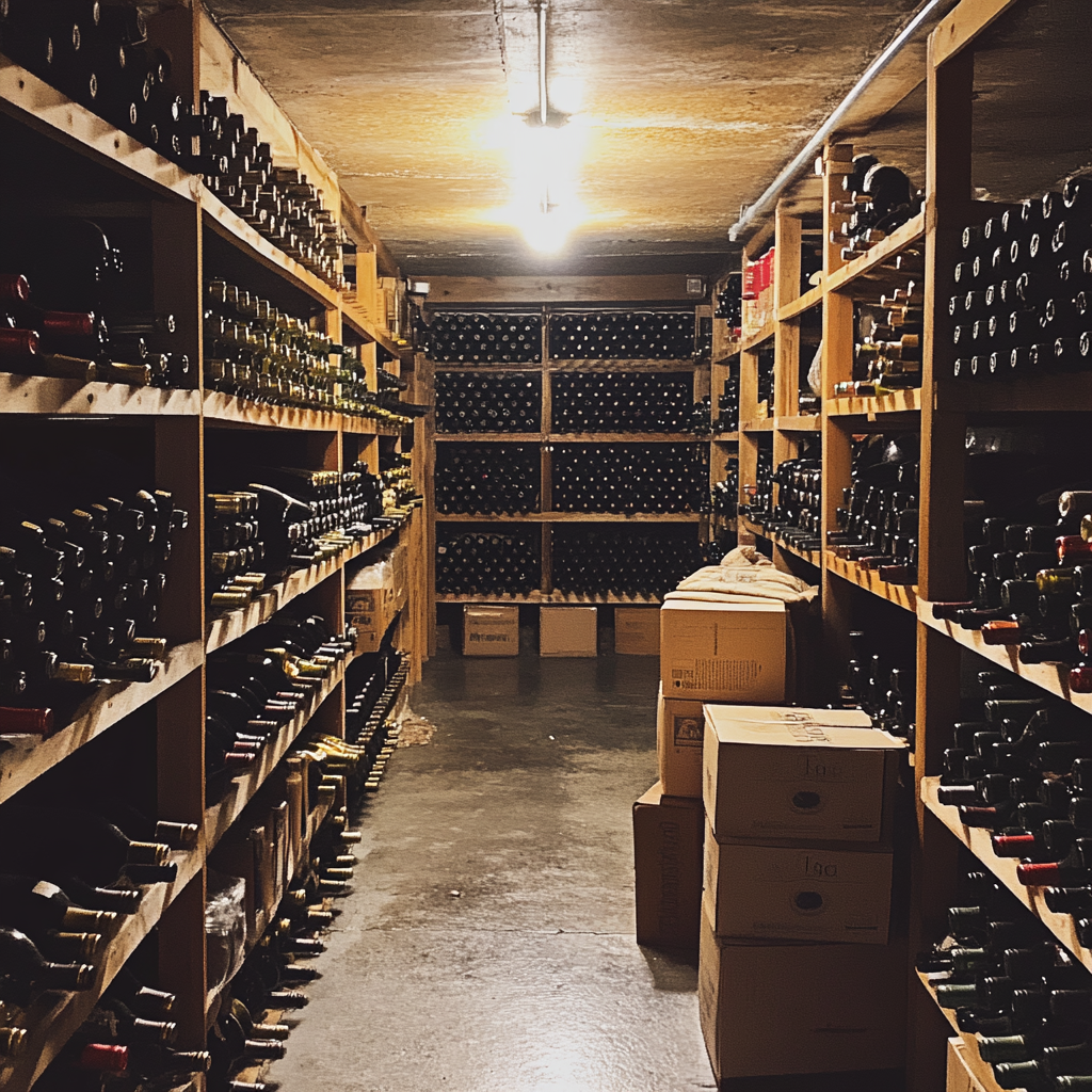 Wine Cellar | Source: Midjourney