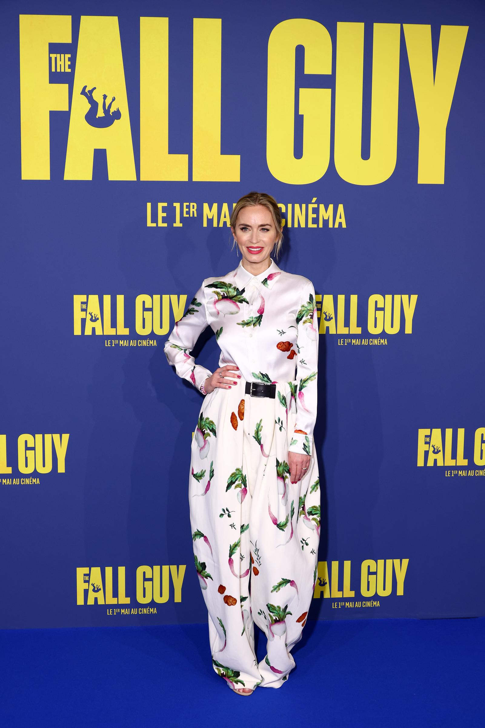 Emily Blunt attends the "The Fall Guy" Premiere at UGC Normandie on April 23, 2024 in Paris, France | Source: Getty Images