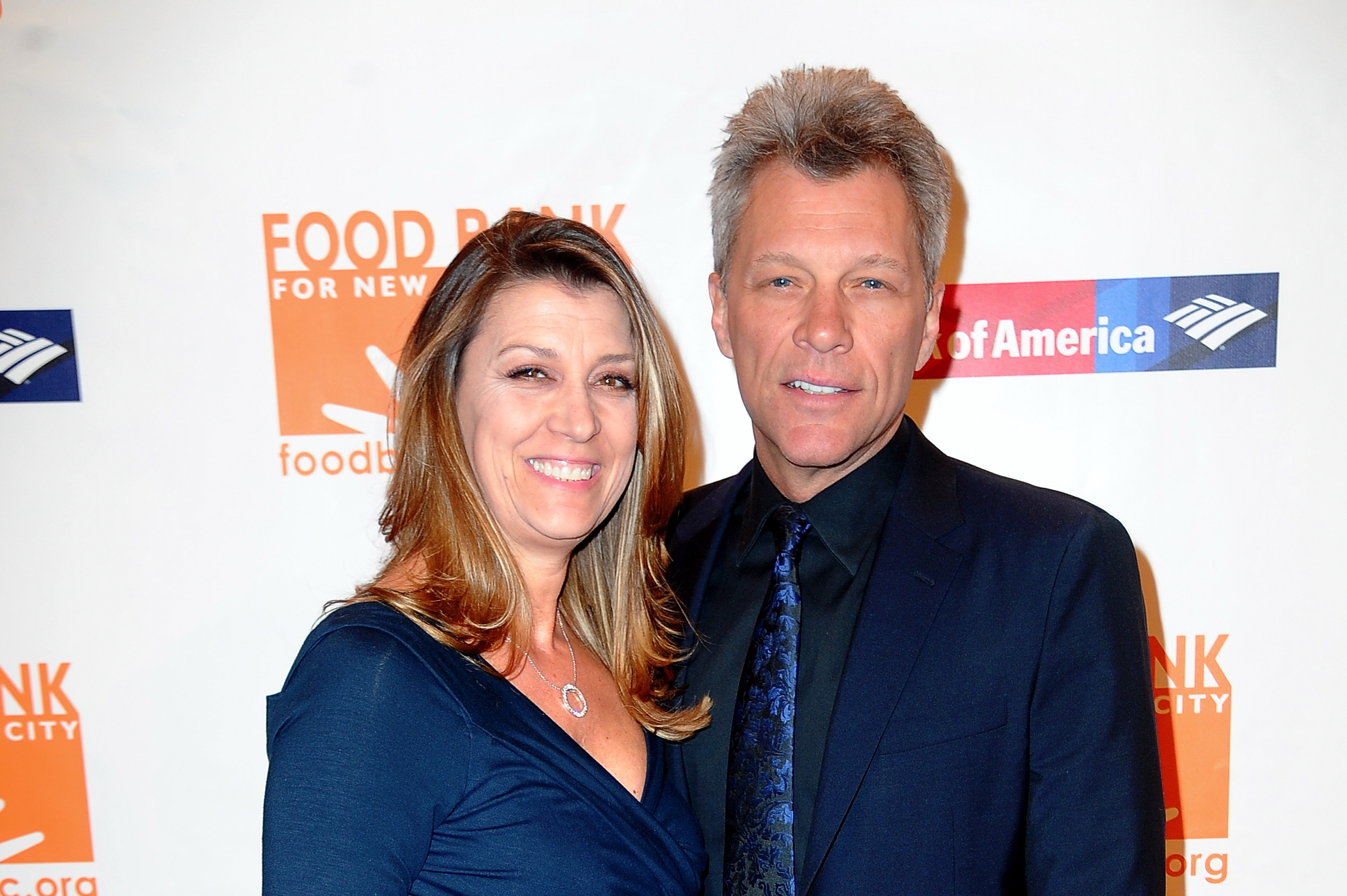 Dorothea Hurley and Jon Bon Jovi at the Food Bank For New York City Can Do Awards Dinner Gala on April 21, 2015, in New York City. | Source: Getty Images