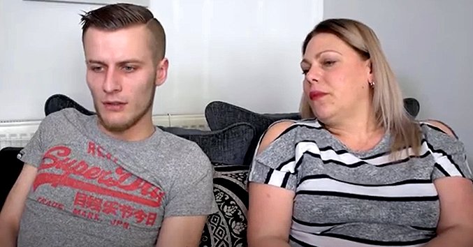 Keiran Kilday and Natalie Hawkins, the woman who took him in | Photo: youtube.com/Wales Online