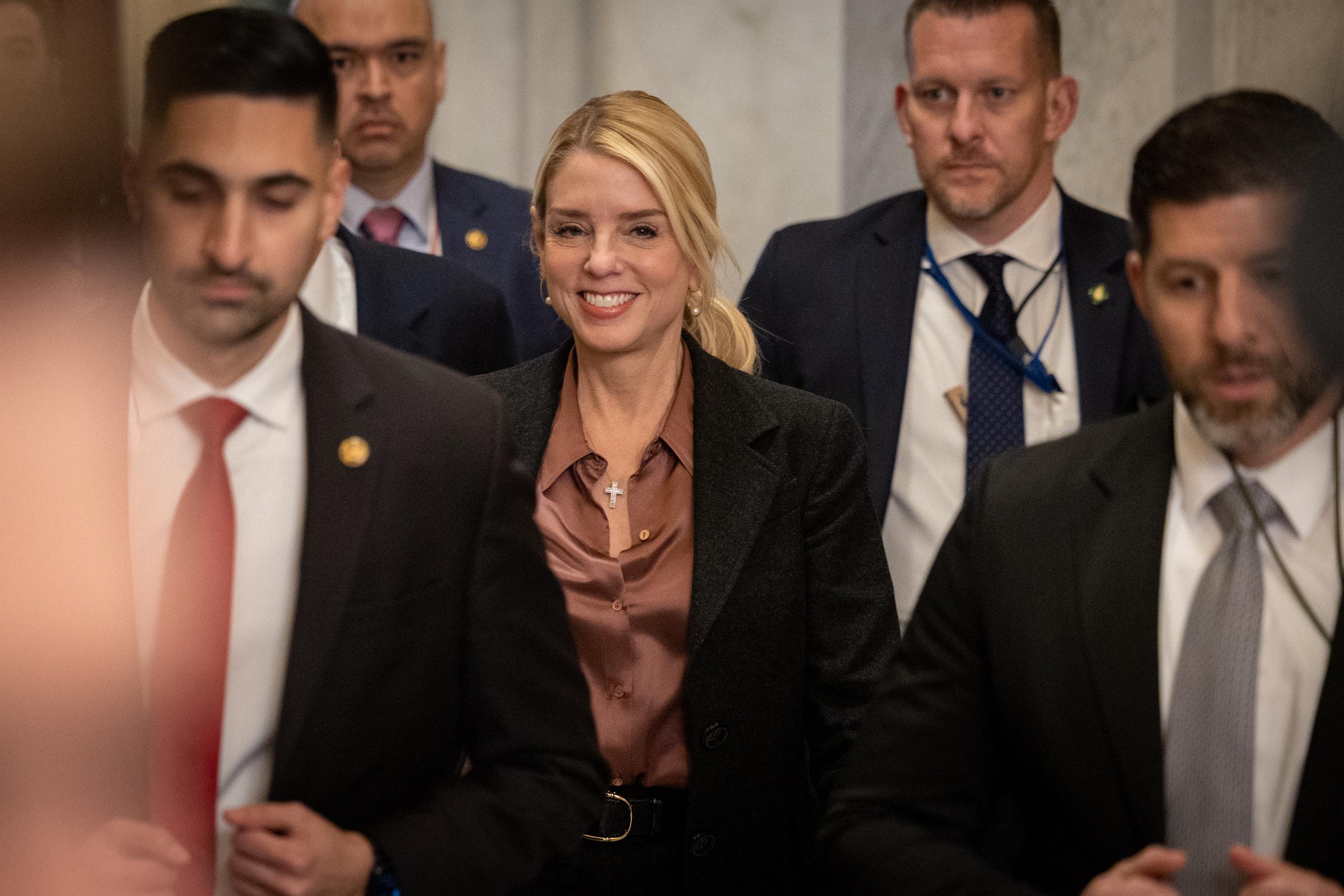 Pam Bondi. | Source: Getty Images
