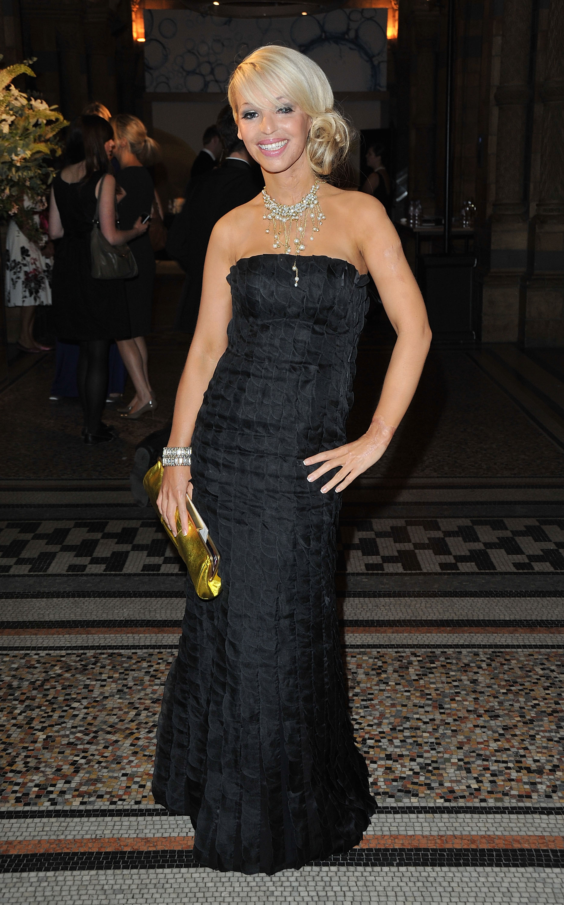 Katie Piper attends the Philips British Academy Television Awards (BAFTA) after party at the Natural History Museum on June 6, 2010 in London, England | Source: Getty Images