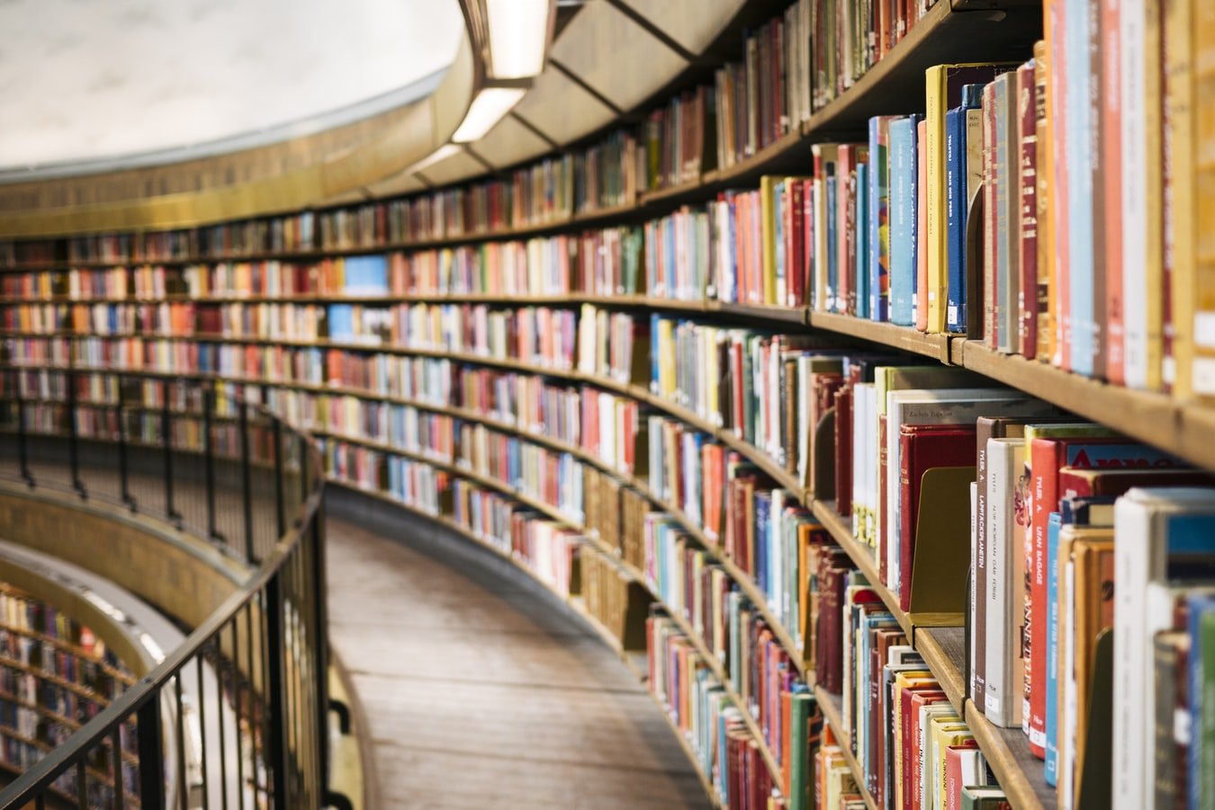 Une bibliothèque. l Source : Unsplash