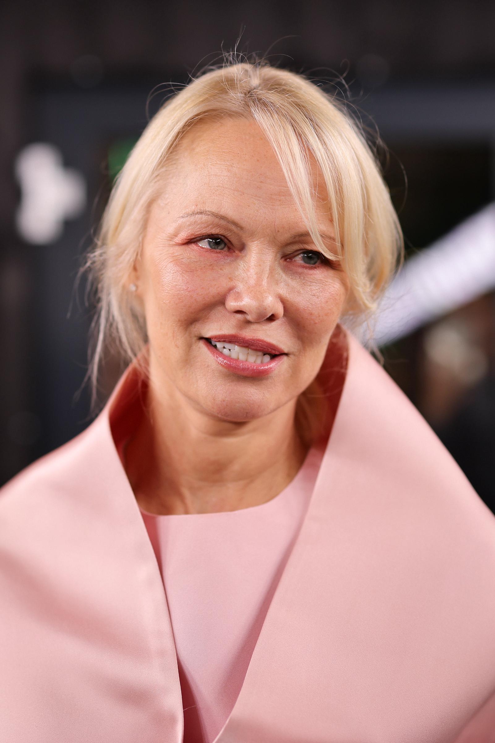 Pamela Anderson at Corso Green Carpet in Zurich, Switzerland on October 4, 2024 | Source: Getty Images