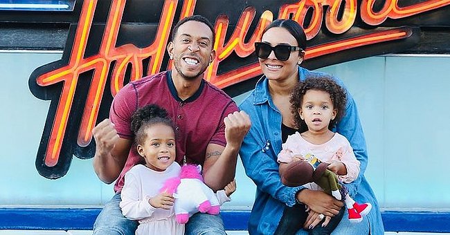 Ludacris and his wife Eudoxie Bridges with their daughters | Photo: Instagram/ludacris
