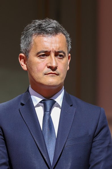 Le nouveau ministre de l'intérieur Gerald Darmanin, lors de sa passation de pouvoirs en 7 juillet 2020. |Photo : Getty Images